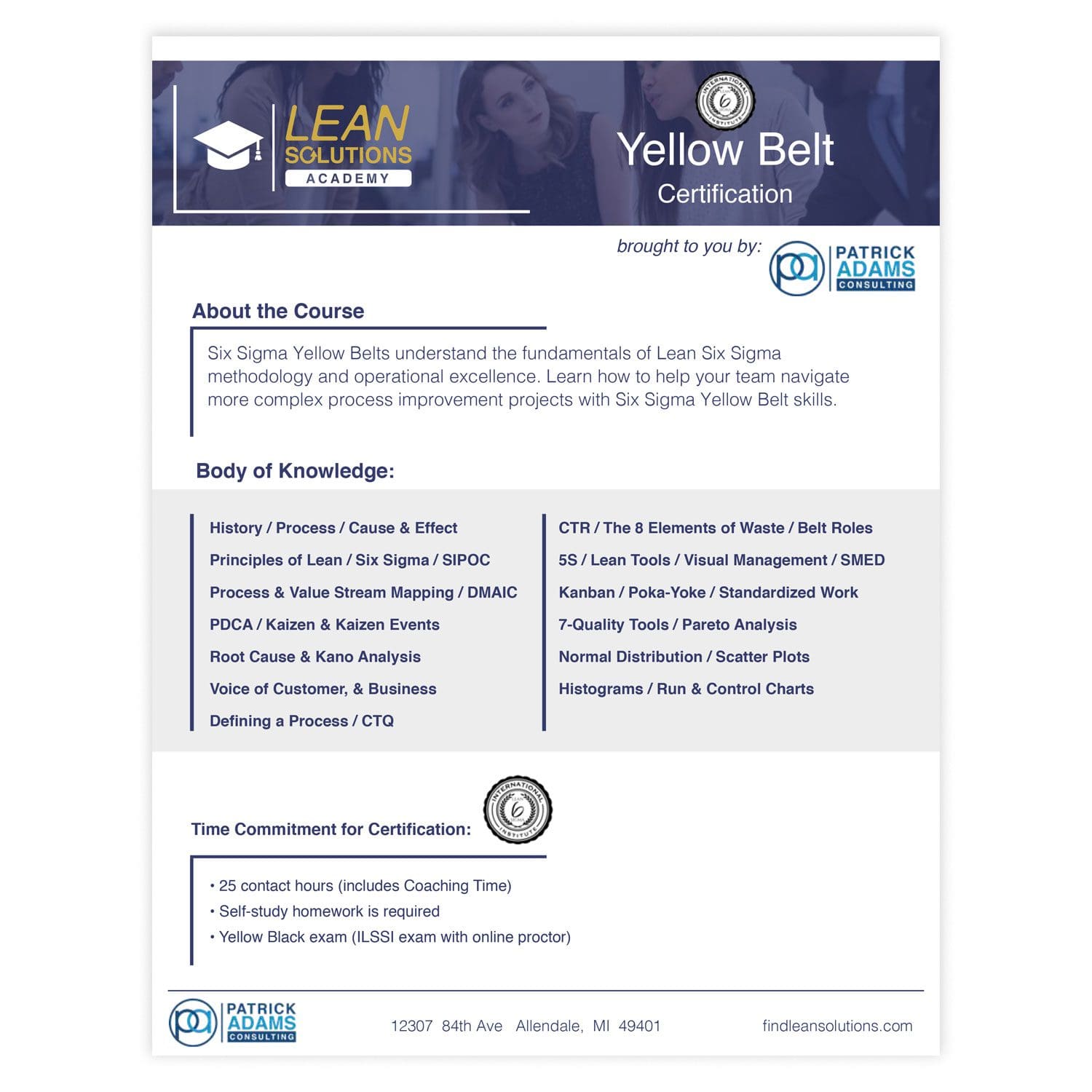 Six Sigma Yellow Belt Course