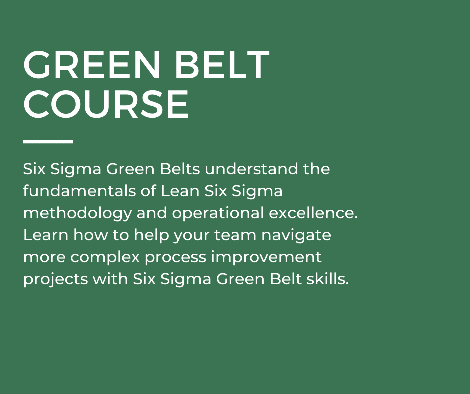 Green Belt Certification - Instructor-Led Online - Image 2